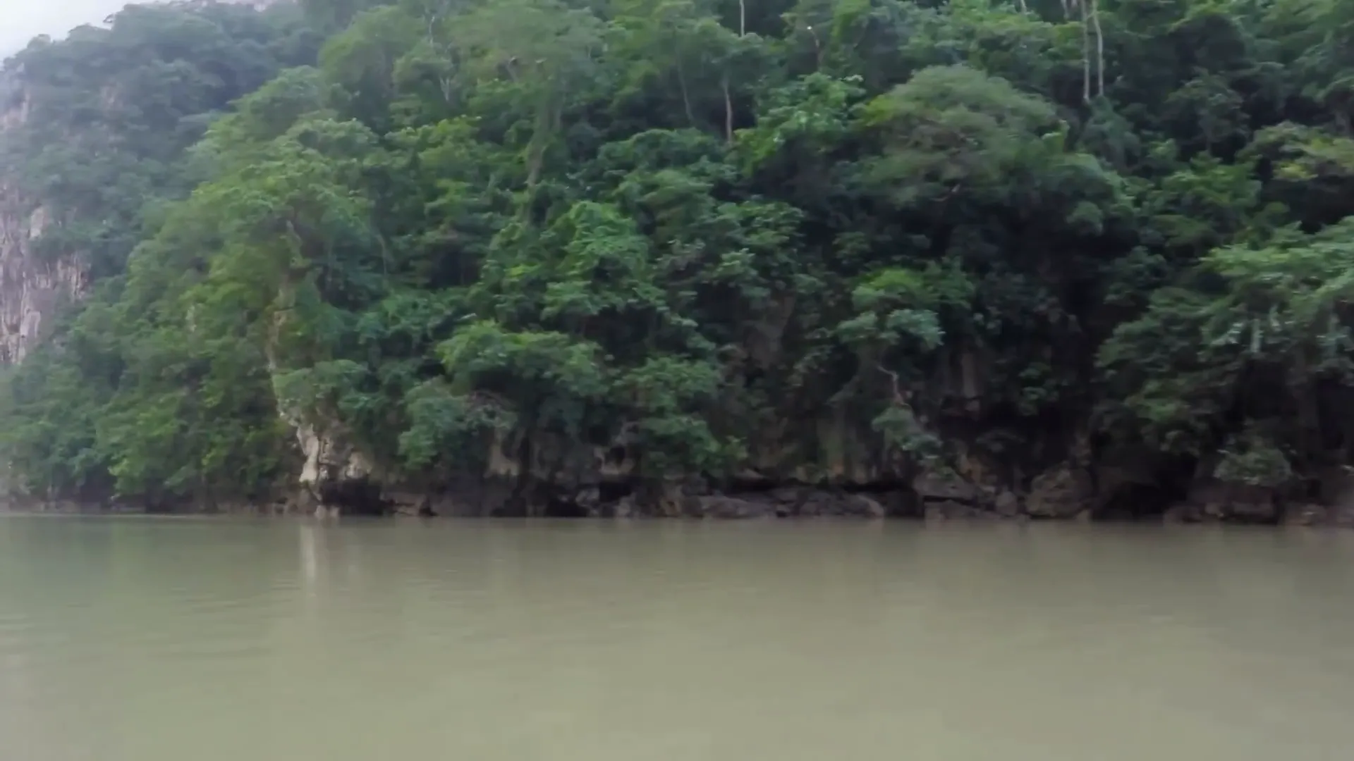 Dramatic cliffs of Sumidero Canyon